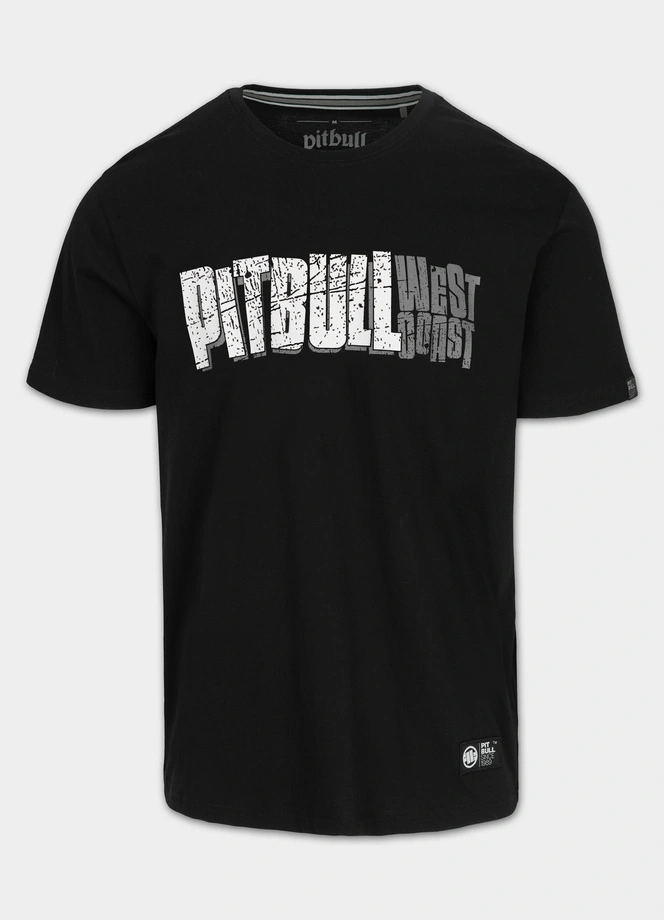 Koszulka męska T-Shirt Pitbull West Coast Rebel Born czarny