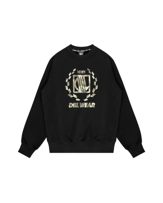 Bluza męska klasyczna Diil Laur Moro czarna