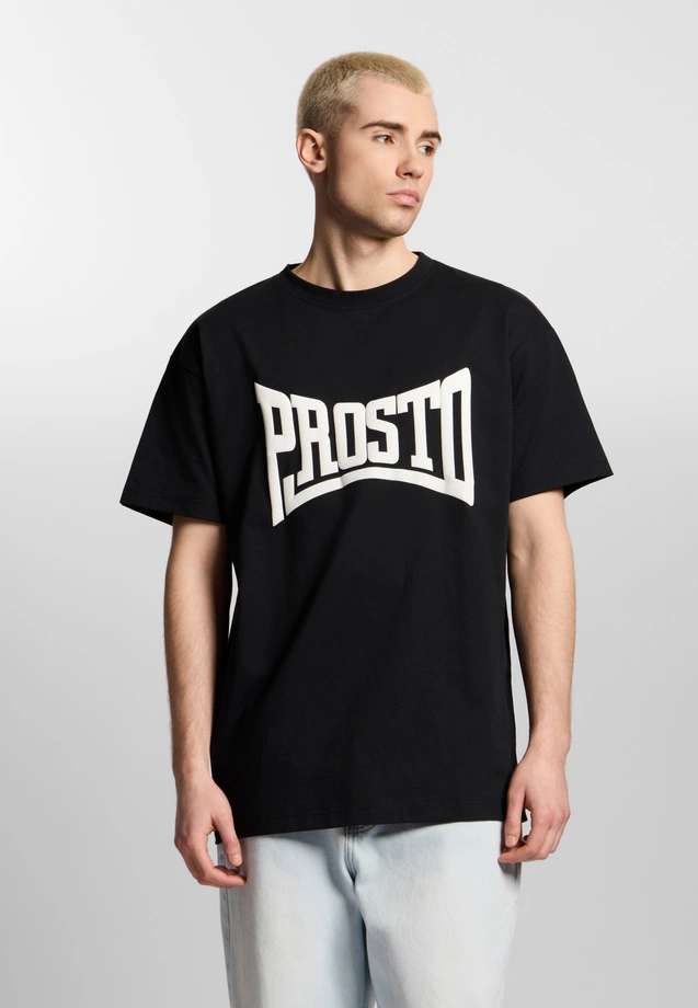 Koszulka męska t-shirt oversize Prosto Ever czarna