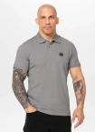 Koszulka męska Polo Pitbull Jersey Slim Fit Small Logo szara