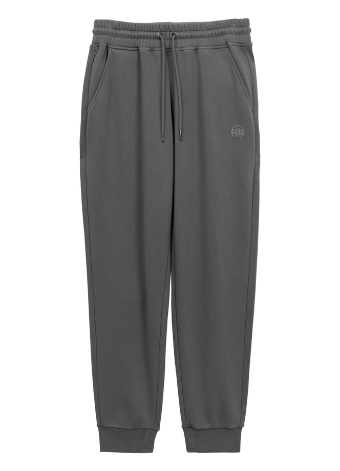 Spodnie męskie dresowe Pitbull Pit Bull Lancaster 2 Washed szare