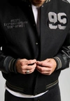 Kurtka męska bomber oversize Prosto XXVTH Anniversary czarna