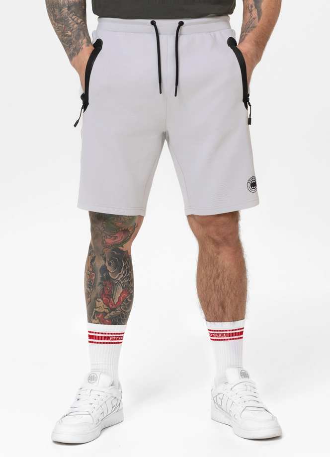 Spodenki szorty dresowe męskie Pitbull Dogwood złamana biel