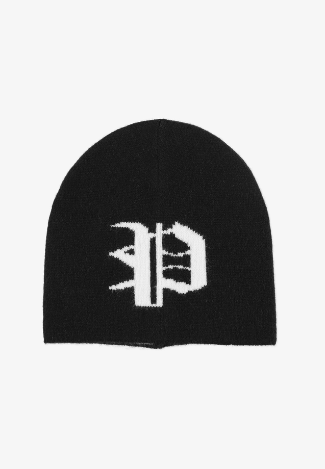 Czapka zimowa Prosto Identity czarna