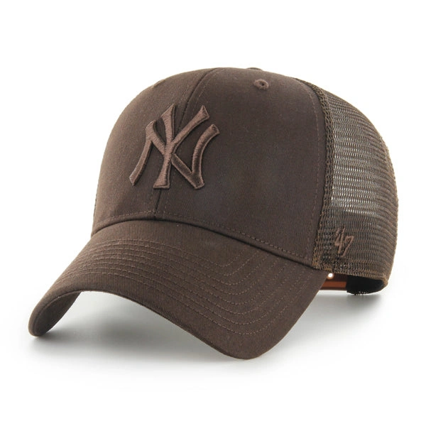 Czapka z daszkiem 47 Brand New York Yankees Branson MVP Mesh brązowa
