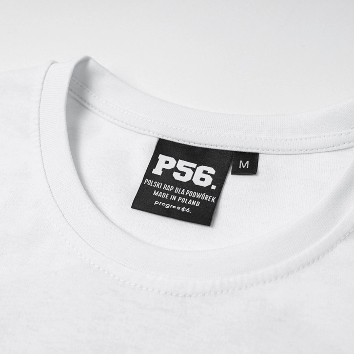 Koszulka męska T-shirt Dudek P56 Palę Sobie Grass biała