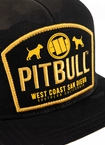 Czapka z daszkiem Snapback Mesh Pit Bull Pitbull Dogs camo/czarna