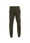 Spodnie męskie jogger chino Prosto Klasyk Geepz khaki zielone