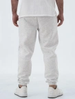 Spodnie dresowe męskie Jigga Wear Small Crown jasno szare