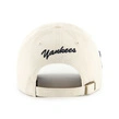 Czapka z daszkiem 47 Brand New York Yankees Cooperstown Sandstorm Clean Up kremowo/granatowa