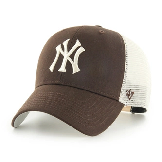 Czapka z daszkiem 47 Brand Trucker New York Yankees Brown Branson Mesh