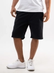Spodenki szorty męskie jeans Baggy Jigga Wear Crown czarne