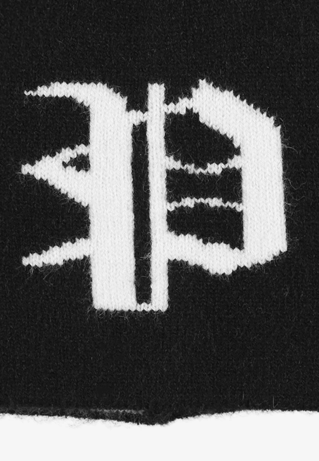 Czapka zimowa Prosto Identity czarna