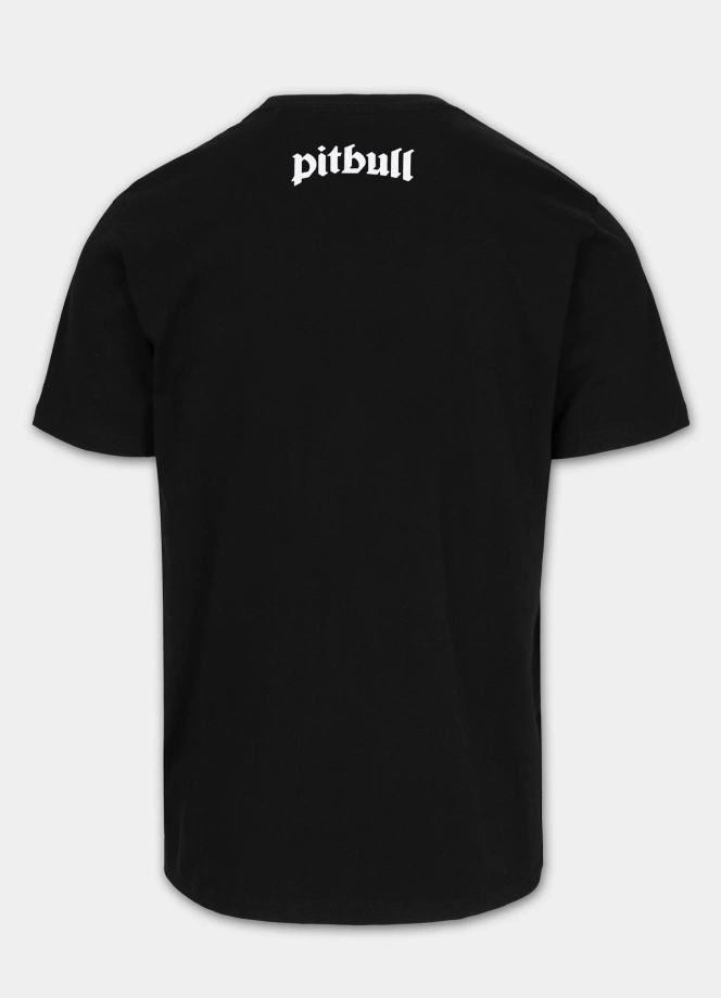 Koszulka męska T-Shirt Pitbull West Coast O'side czarny