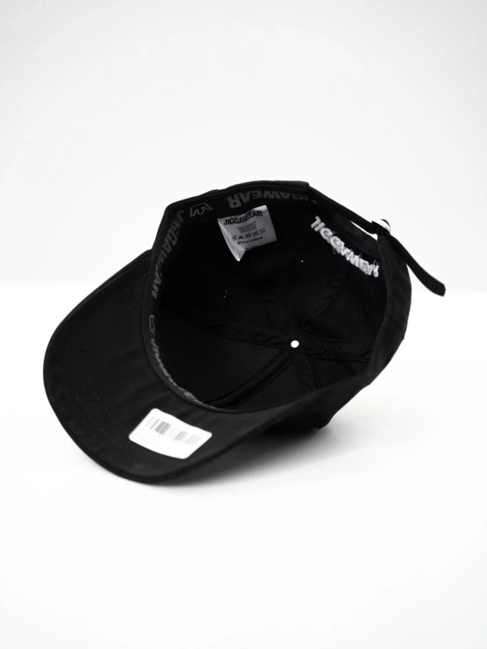 Czapka z daszkiem Dad Hat Jigga Wear Frame Name czarna