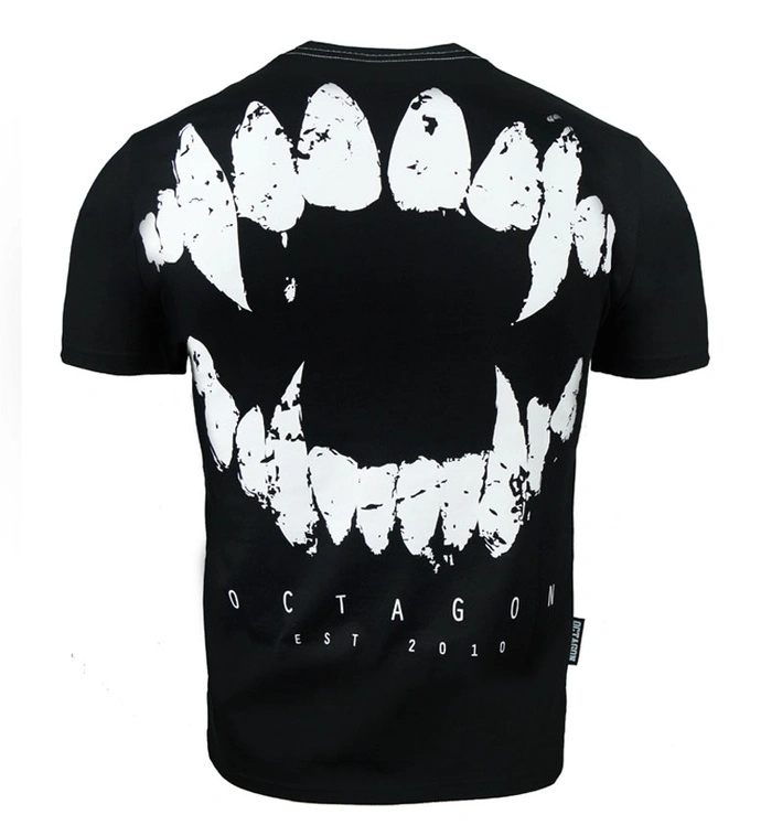 Koszulka męska T-shirt Octagon Zęby czarna