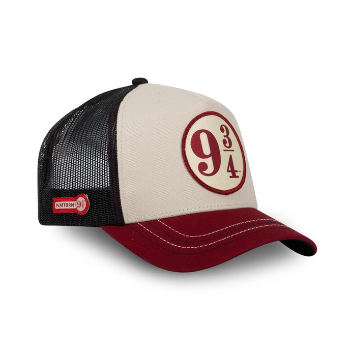 Czapka z daszkiem Capslab Harry Potter bordowo/brązowo/kremowa