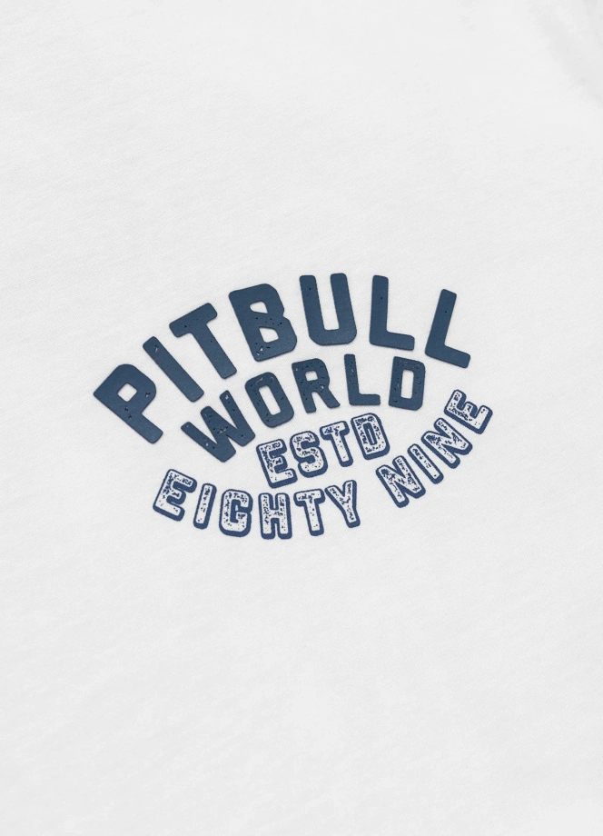 Koszulka męska T-Shirt Pitbull West Coast Guardian Angel biały
