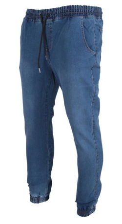 Spodnie jogger Moro Sport Paris Laur Pocket medium blue