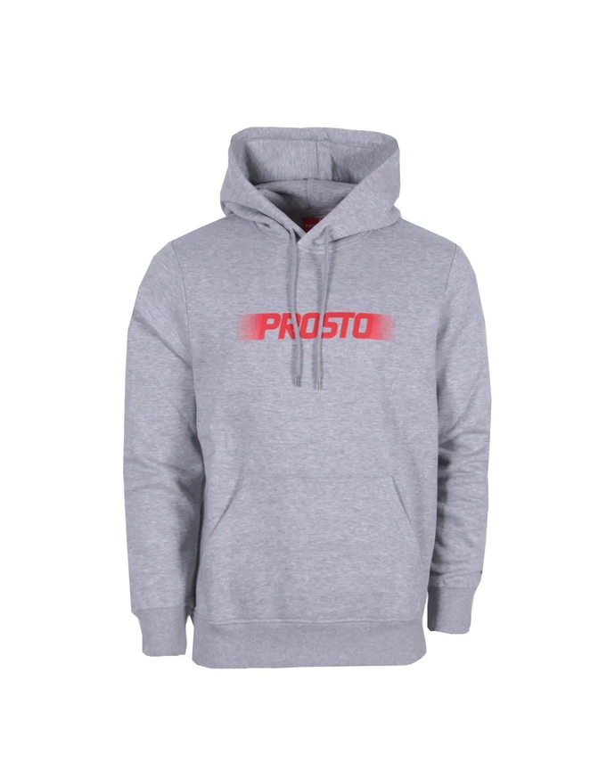 Bluza męska Prosto Klasyk Adloot hoodie szara