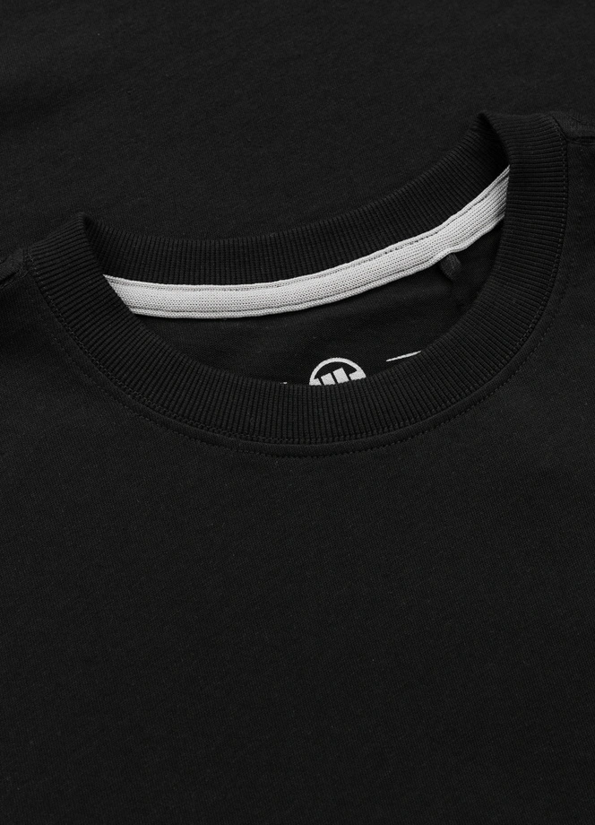 Koszulka męska T-Shirt oversize Pitbull Graffiti Loose Fit czarna