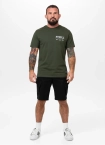 Koszulka męska T-Shirt Pit Bull Pitbull Troublemaker ciemno zielona