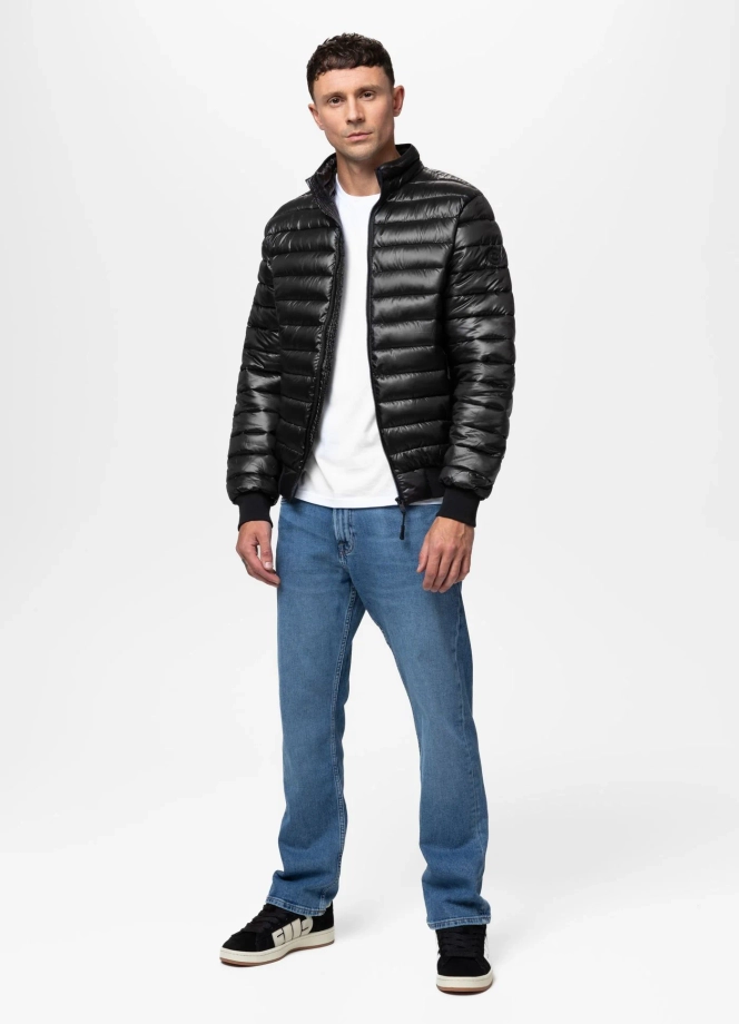 Kurtka męska przejściowa Pit Bull Harper czarna