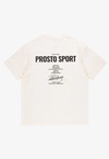 Koszulka męska t-shirt oversize Prosto Club kremowa