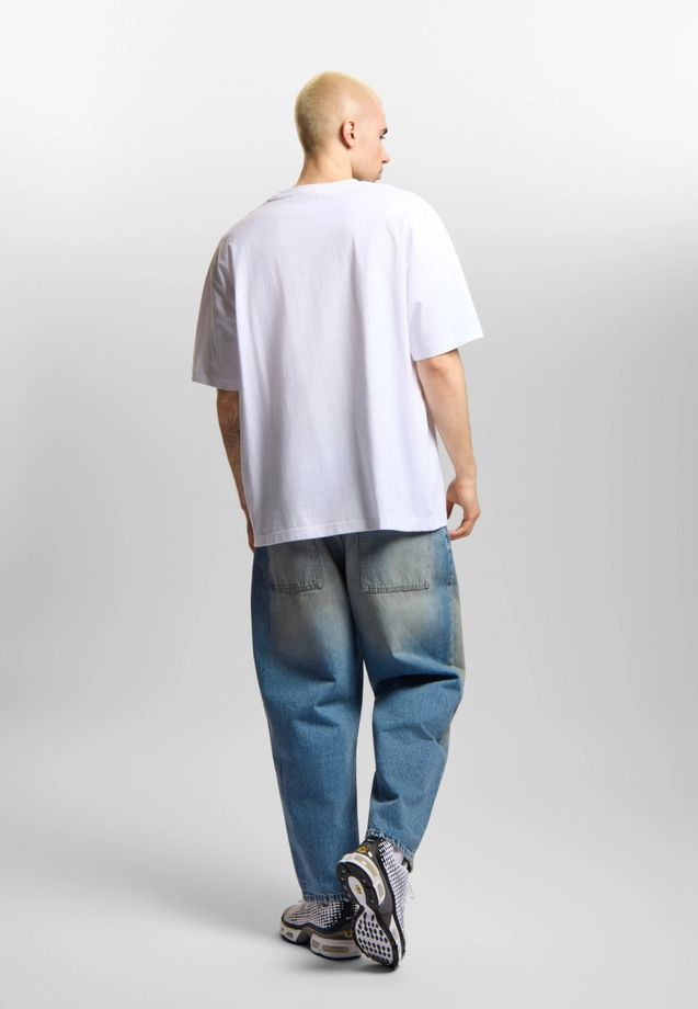 Koszulka męska t-shirt Prosto Sport biała