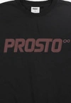 Koszulka męska t-shirt oversize Prosto Big Log Washed czarna