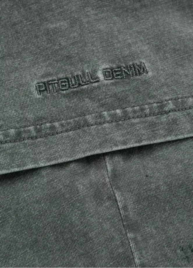 Koszulka męska T-Shirt Pit Bull Pitbull Denim Washed Born In 1989 grafit