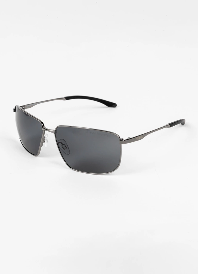Okulary Pitbull Sunglasses Pit Bull Bennet srebrno/czarne