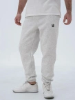 Spodnie dresowe męskie Jigga Wear Small Crown jasno szare