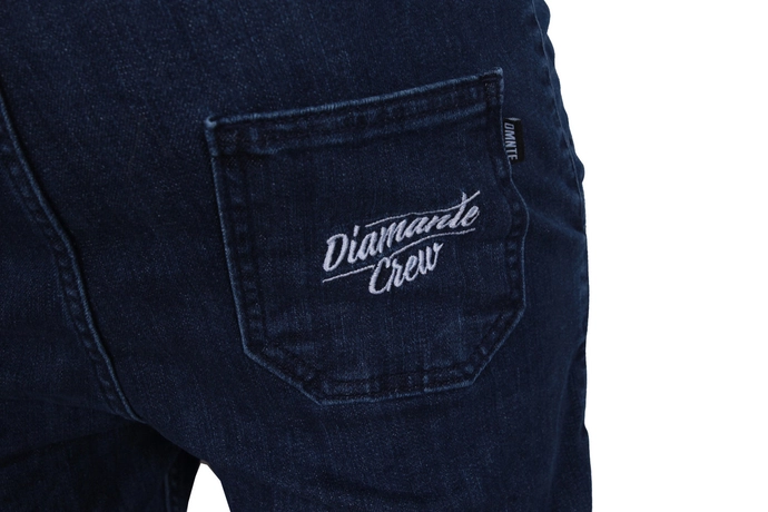 Spodnie Jogger Unisex Diamante Crew Jeans blue