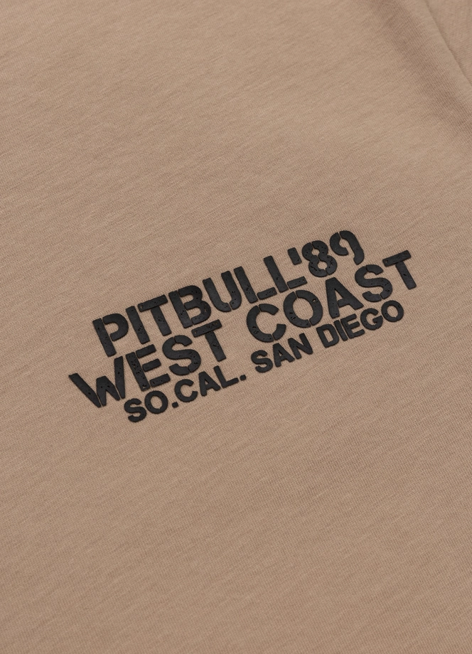 Koszulka męska T-Shirt Pit Bull Pitbull Driving beżowa
