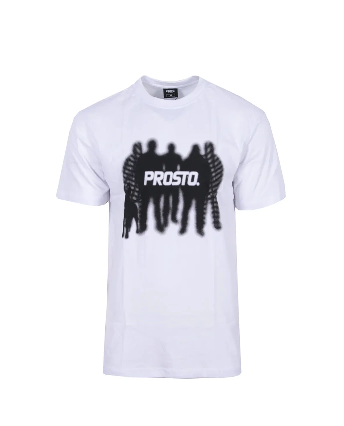 Koszulka męska t-shirt Prosto Klasyk Homies biała