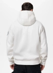 Bluza męska rozpinana z kapturem Pit Bull Norton off white biała