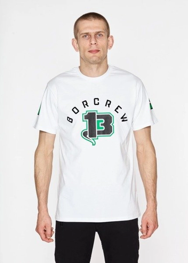 Koszulka T-shirt BOR B 13 Premium white