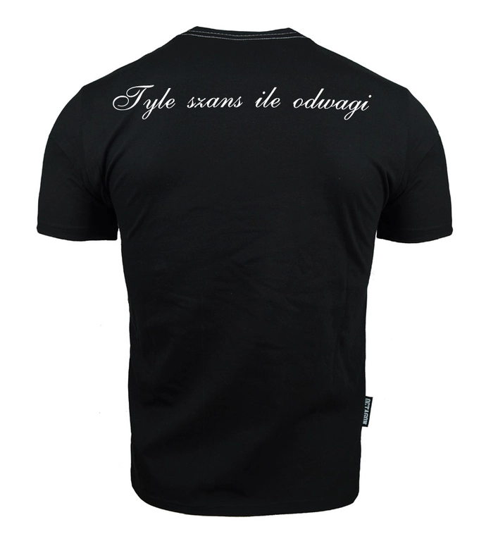 Koszulka męska T-shirt Octagon Tyle Szans Ile Odwagi czarna