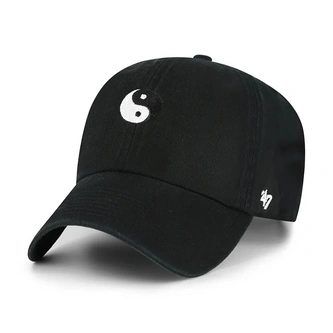Czapka z daszkiem 47 Brand Smiley Base Runner Icon Clean Up czarna