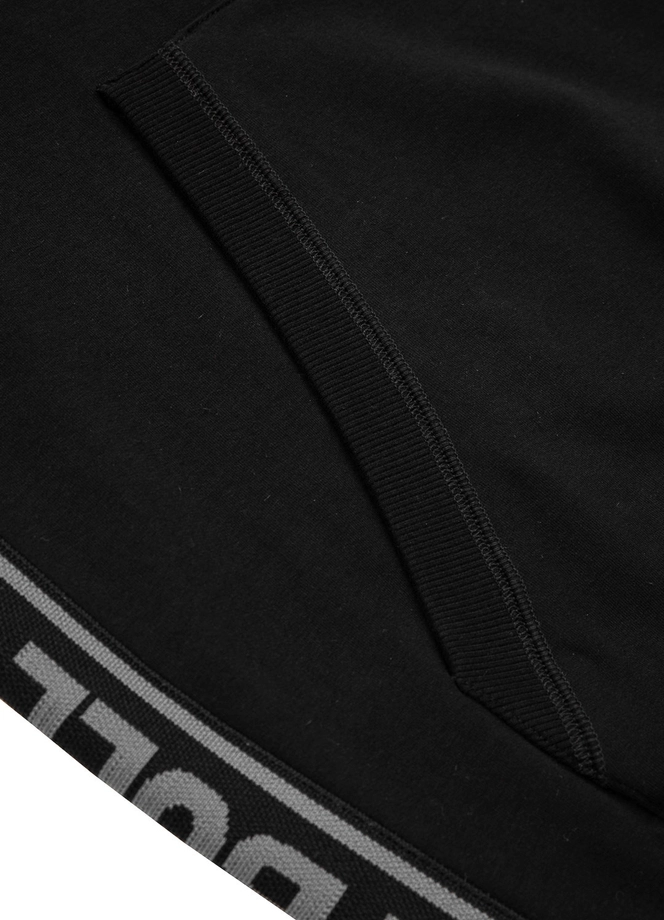 Bluza Pit Bull French Terry Hinson hooded black