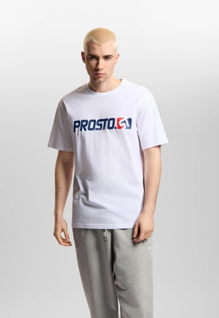 Koszulka męska t-shirt Prosto ST biała