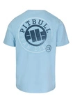 Koszulka męska T-Shirt Pit Bull Pitbull SD Stamp jasno niebieska