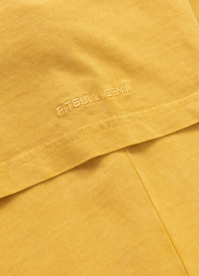 Koszulka męska T-Shirt Pit Bull Pitbull Open Beach sprany żółty