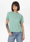 Koszulka damska T-shirt oversize Pit Bull Planet Surf miętowa