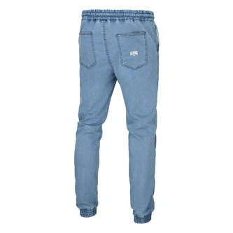 Spodnie męskie jogger jeans Chada Proceder Kastet Logo jasno niebieskie