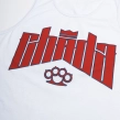 Koszulka męska Tank Top Chada Proceder Kastet Logo biały