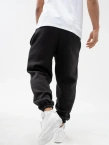 Spodnie dresowe męskie Jigga Wear Small Crown czarne