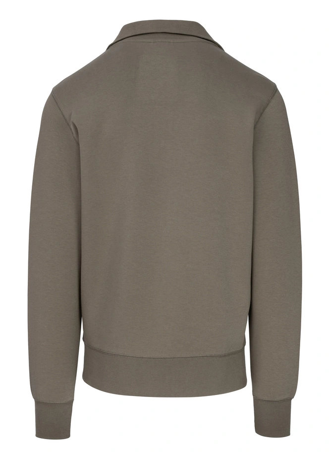 Bluza męska half-zip Pit Bull Sampson 25 taupe