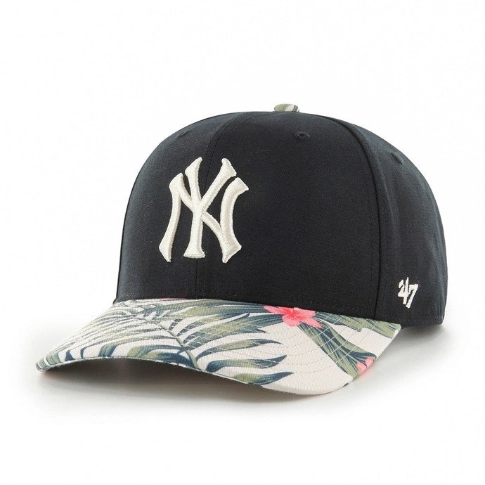 Czapka z daszkiem 47 Brand New York Yankees Floral Snap czarny